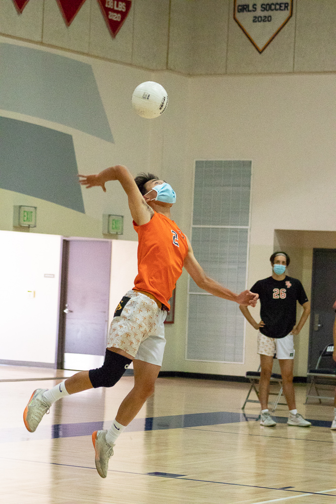 Thumbnail for Boys volleyball finds a victory in their fifth consecutive league win against Monrovia