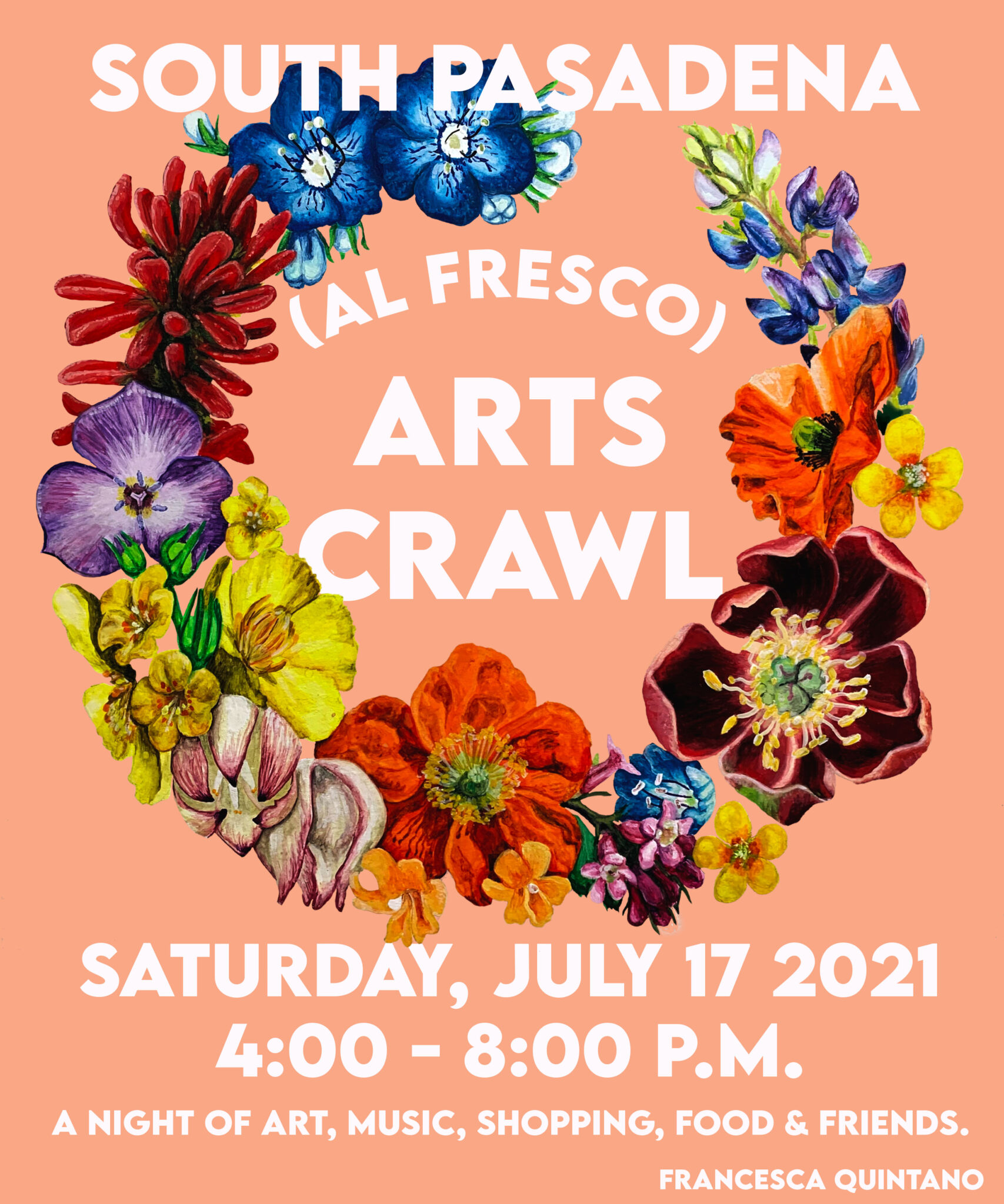 Thumbnail for Event preview: Guide to the 2021 Al Fresco Arts Crawl