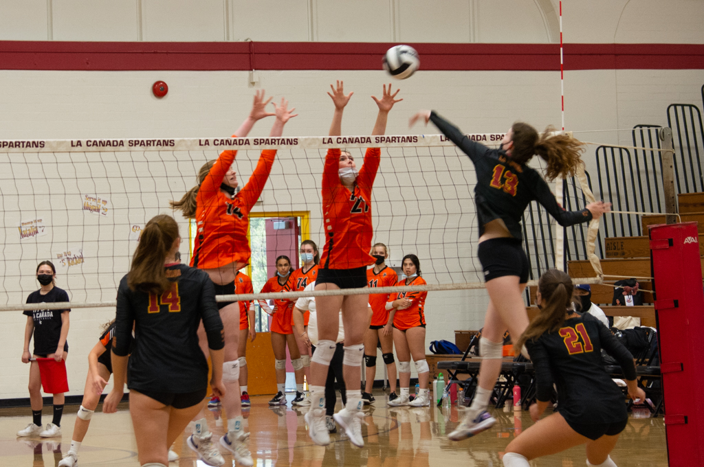 Thumbnail for Girls volleyball stumbles to La Cañada rivals in fifth set