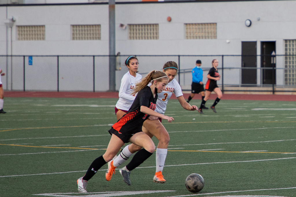 Thumbnail for Girls soccer draws with La Cañada in dynamic match