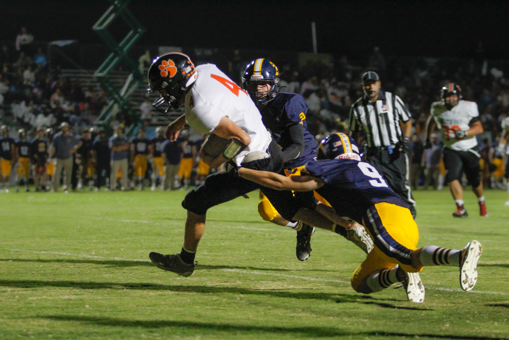 Thumbnail for Football grits out victory over Alhambra to win fifth straight