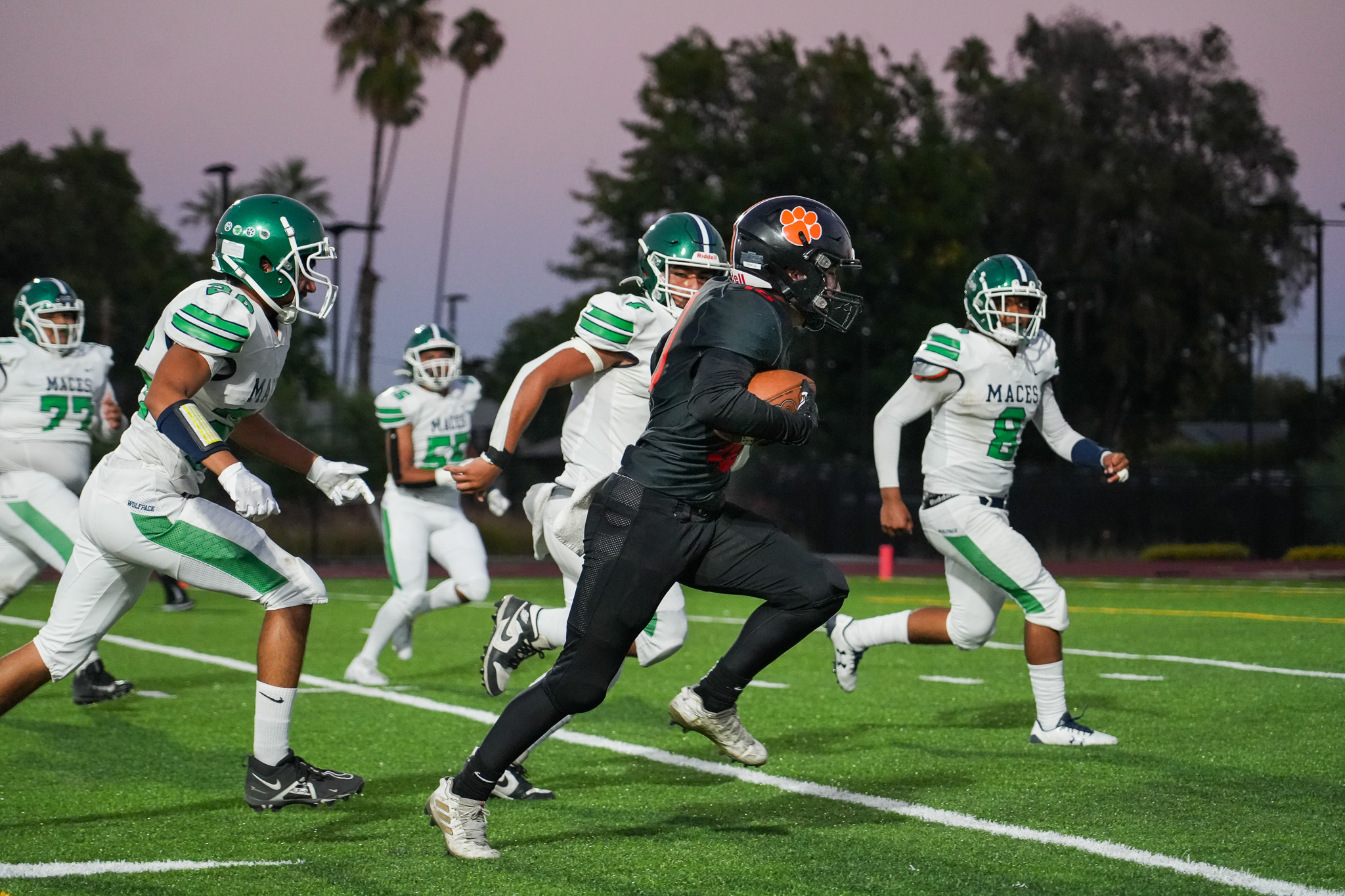 Football demolishes Maywood CES for second win