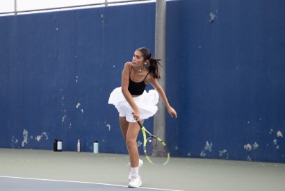 Thumbnail for Girls tennis swings for a successful season