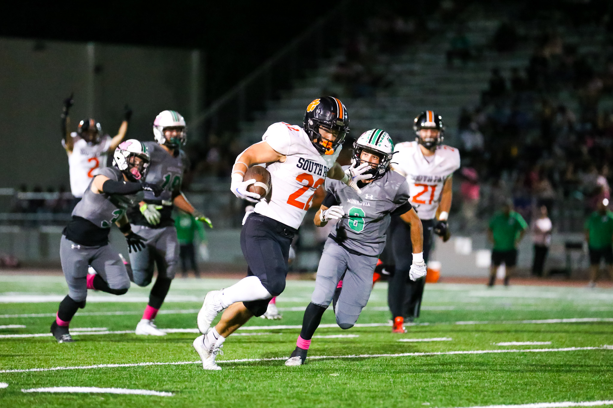 Football bounces back to defeat Monrovia for the first time in 19 years