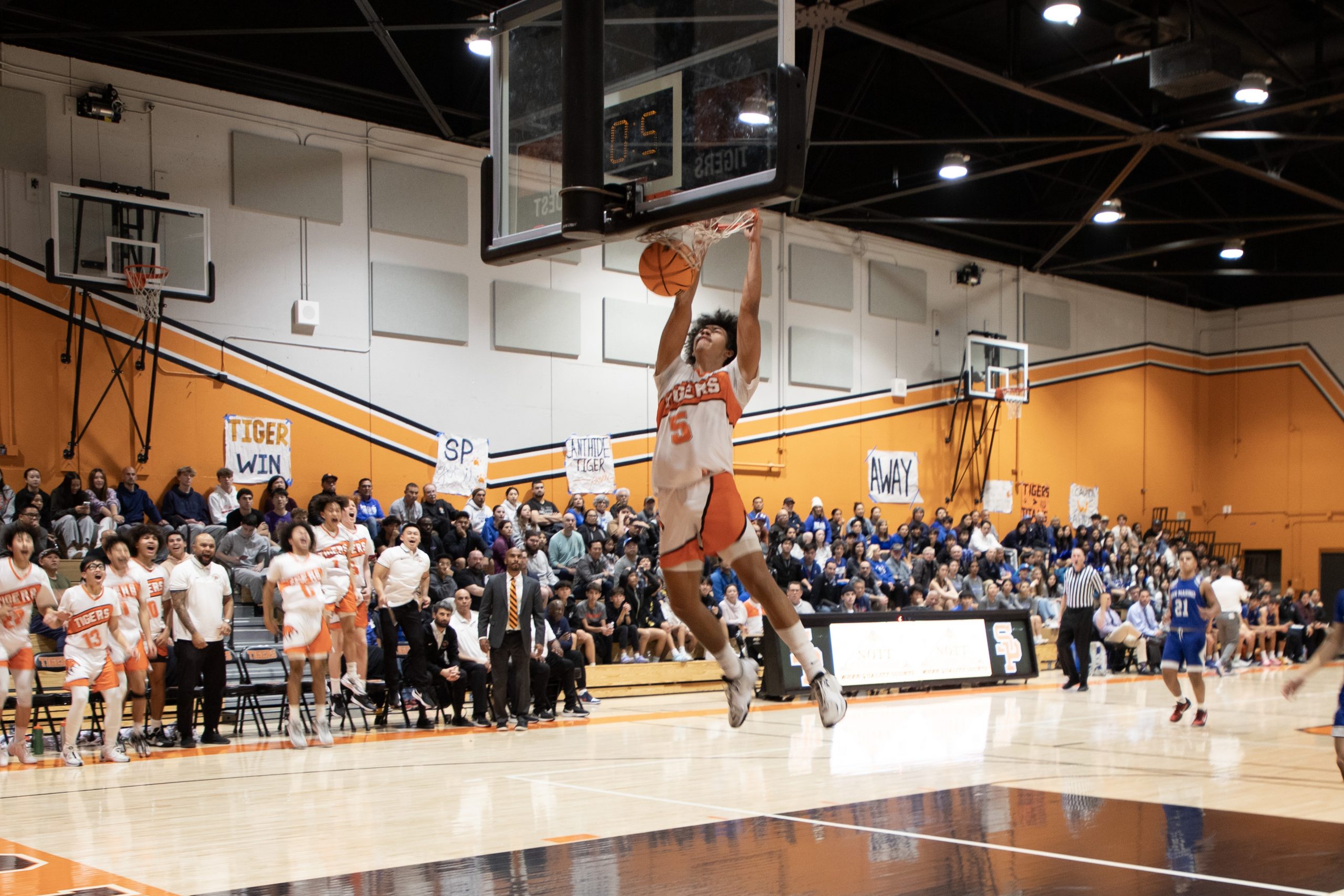 Boys’ Basketball triumphs over rival Titans