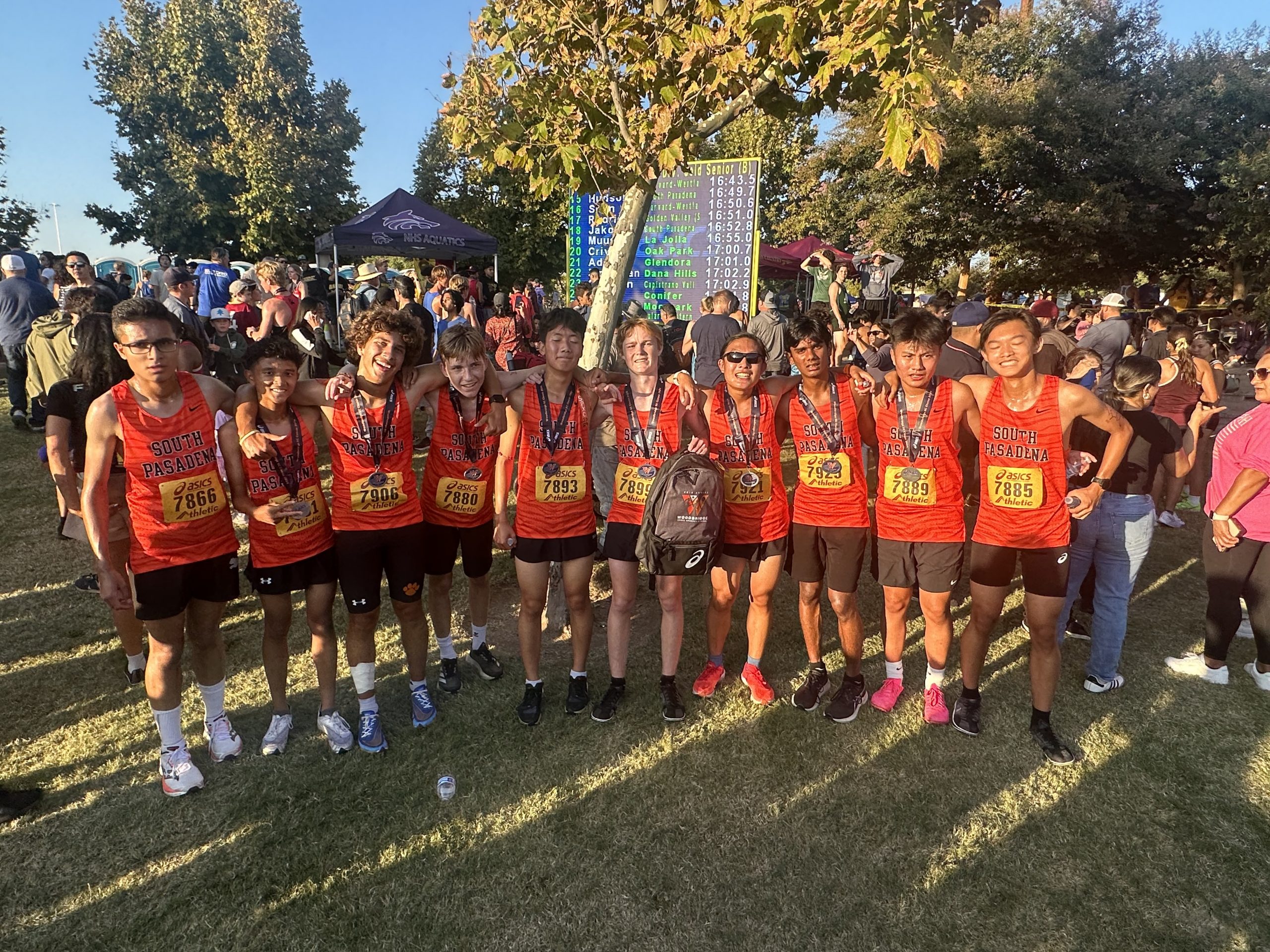 Cross country shines at annual Woodbridge Invitational Meet