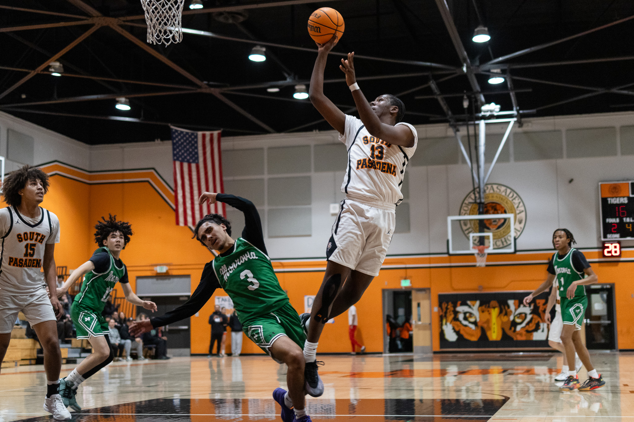 Boys’ basketball trounces Monrovia in home league opener