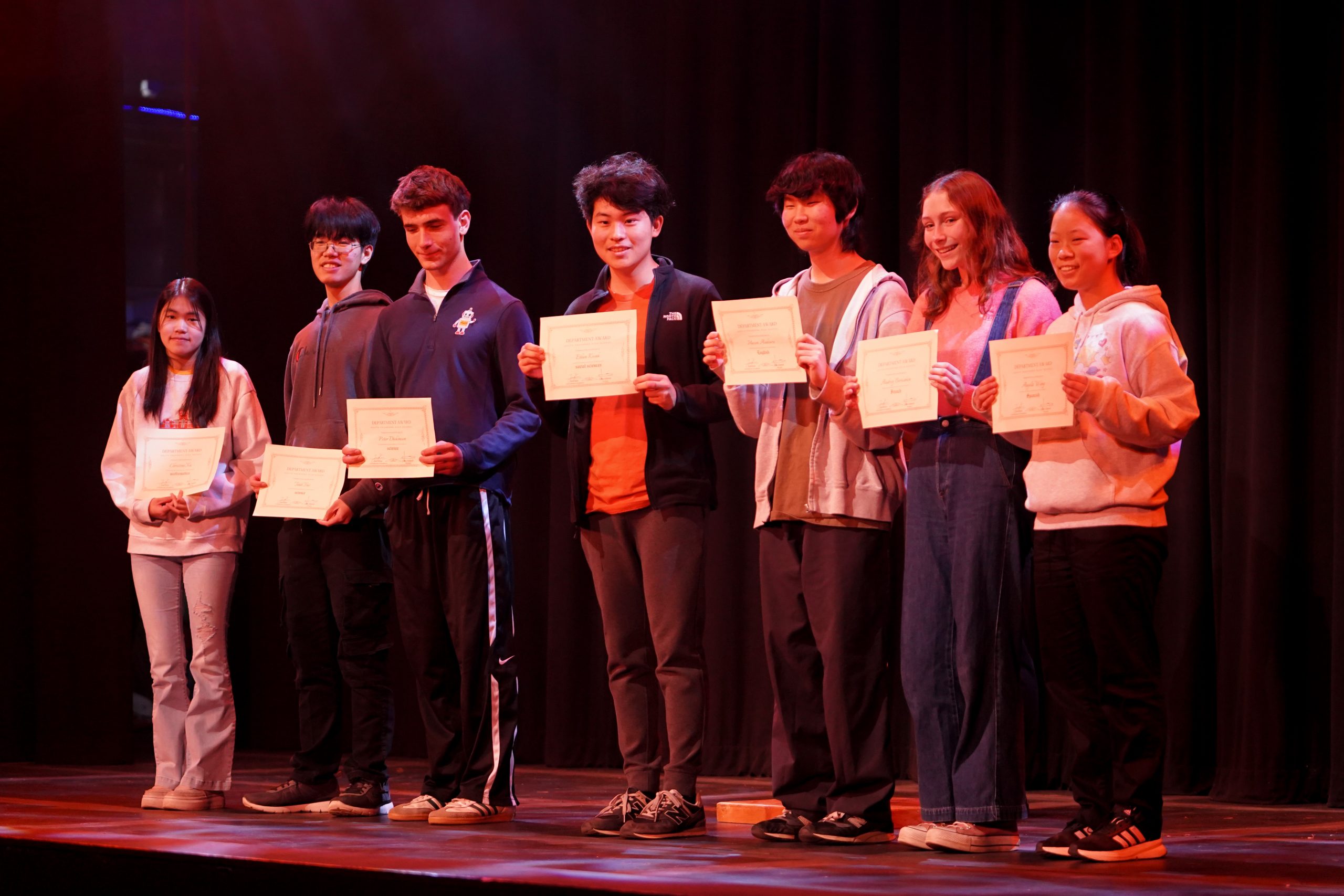 The annual SPEX assembly highlights student achievement during the 2024-2025 school year
