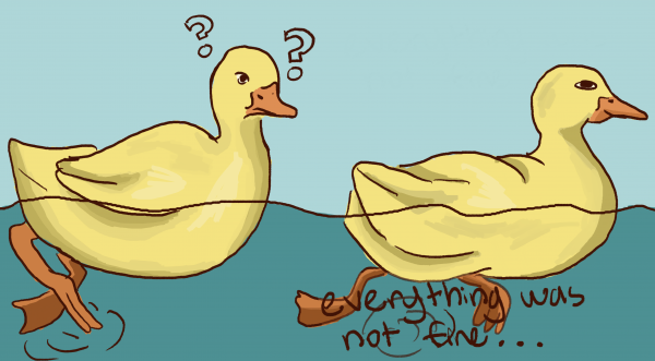 Duck syndrome and students’ secret struggles