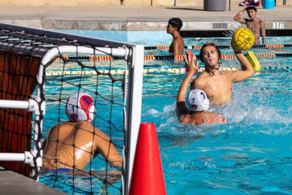 Boys’ water polo claims victory against Los Altos